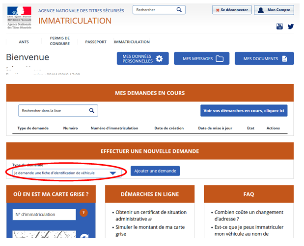 obtenez votre carte grise en ligne facilement et rapidement. découvrez toutes les étapes pour faire votre demande, les documents nécessaires et les avantages de la démarche dématérialisée.